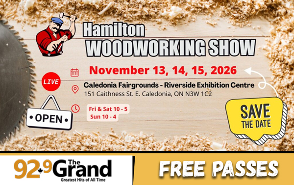 Free Passes to the Hamilton Woodworking Show!